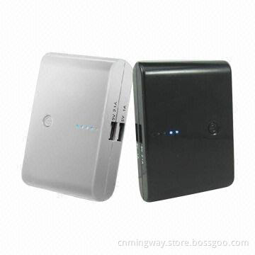Portable Power Sources for Tablets and Mobile Phone, with 12,000mAh Capacity